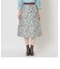 マルチフラワージャカード スカート