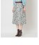マルチフラワージャカード スカート