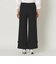 ポリエステルツイル ワイドパンツ