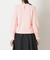 シフォンレイヤード プルオーバーニット