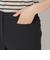 バイカラーサイドリボン パンツ