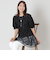 チュールチェック チュニック