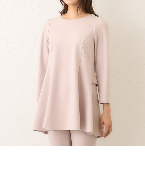 ☆2025SS☆トゥー ビー シック　マットストレッチダンボール チュニック40 マットストレッチダンボール チュニック(トップス)｜TO BE CHIC