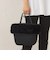 フェイクファーコンビバスケット