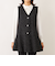 リボンニットファンシー ロングジレ