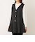 リボンニットファンシー ロングジレ