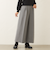 ウォームジョーゼット ワイドパンツ