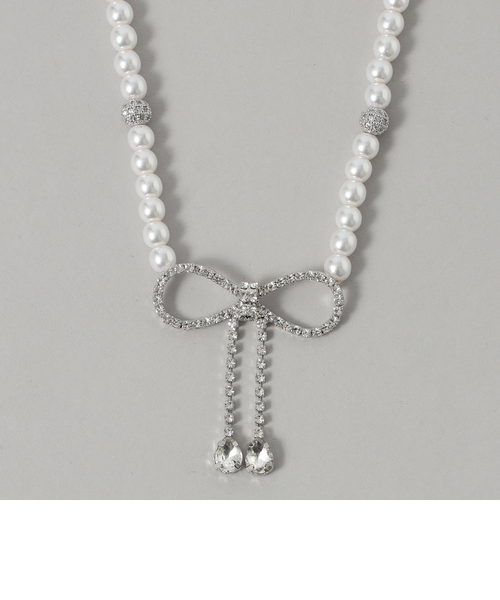 トップリボン ネックレス｜トゥービーシックの通販｜&mall（アンド