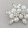 フラワーブローチ