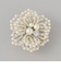 フラワーブローチ