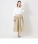 ブライトクロスリボンタック スカート