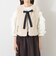 エアリーカールファー ショートジレ