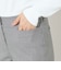 サイドパール デザインスリム パンツ