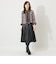 ファンシーツイード チュールフリンジ ジャケット