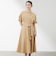 【WEB・一部店舗限定】【ATELIER COLLECTION】コットンダブルクロスワンピース