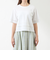 レース切り替え半袖Tシャツ