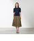 【WEB・一部店舗限定】ポリエステルオーガンジーフリルスカート