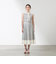 【WEB・一部店舗限定】【ATELIER COLLECTION】　　LIBERTY刺繍パレットデシンスカート