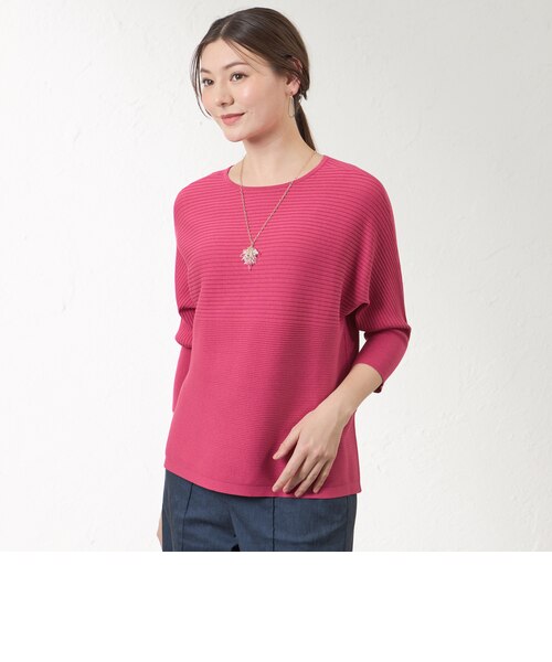 【アマカ】未使用 53%OFF 2WAYドルマンニットプルオーバー 2WAYドルマンニットプルオーバー｜アマカの通販｜&mall（アンドモール