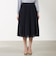 カルゼプリーツフレアスカート