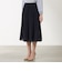 カルゼプリーツフレアスカート