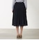カルゼプリーツフレアスカート