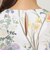 【ウォッシャブル】ガーデンプリントブラウス