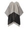 インポートカラーブロックポンチョ