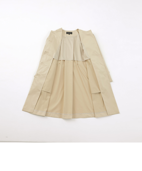 新品未使用　yuni ツイルノーカラーコート yuni（ユニ ）の「ツイルノーカラーコート C/Li/R/P twill no