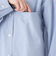 【ウォッシャブル】ブルーストライプシャツ