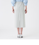 【ウォッシャブル】SET-UP KNITスカート