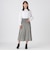 【Signature Style】【ウォッシャブル】千鳥/グレンチェックJQスカート