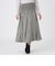 【Signature Style】【ウォッシャブル】千鳥/グレンチェックJQスカート