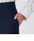 【ウォッシャブル】【裏起毛】ブラッシュドツイルストレートパンツ