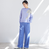 23AW＊Wings掲載＊【80周年記念アイテム】スノーレオパードボトルネックインターシャニット