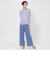 23AW＊Wings掲載＊【80周年記念アイテム】スノーレオパードボトルネックインターシャニット