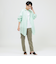 【接触冷感】【UV対策】【ウォッシャブル】シアーブレンドロングシャツ