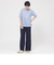 【防透け】【吸水速乾】【接触冷感】【UV対策】3Sオックスセミワイドパンツ