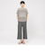 【接触冷感】【UVカット】【ウォッシャブル】メリルハイテンションワイドパンツ