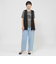 【接触冷感】【ウォッシャブル】リヨセルジャージ―ジレ