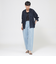 【1枚で決まる】【ウォッシャブル】ヘアリ－ジャカードブラウス