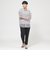 【カタログ掲載品】【ウォッシャブル】シアーコンビストライプロングシャツ