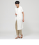 【ウォッシャブル】ドライタッチコットンニットロングジレ