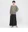 【ウォッシャブル】デシンプリーツワイドパンツ