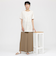 【ウォッシャブル】デシンプリーツワイドパンツ