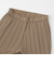 【ウォッシャブル】デシンプリーツワイドパンツ