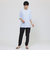 【夏でもさらっと】【吸水速乾】【ウォシャブル】バックサテンジョーゼットブラウス