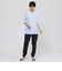 【夏でもさらっと】【吸水速乾】【ウォシャブル】バックサテンジョーゼットブラウス