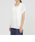 【SANYO Style EDITION掲載】【ウォッシャブル】アイレットメッシュレイヤードニット