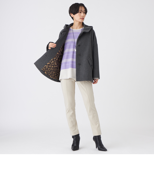 SANYO Style EDITION掲載】ウールスーパービーバーフーデッドコート